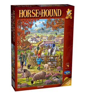 Holdson Horse & Hound Autumn Walk 1000 Pc Puzzle