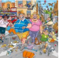 Wagij? 46 Middle Aisle Madness! 1000pc Puzzle