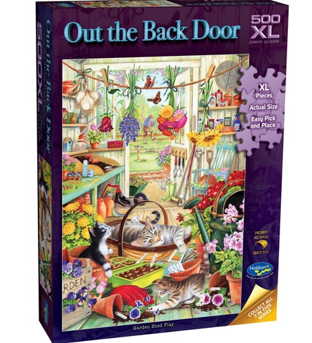 Holdson Out The Back 500 Pc Puzzle 