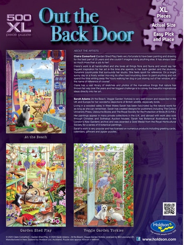 Holdson Out The Back 500 Pc Puzzle 