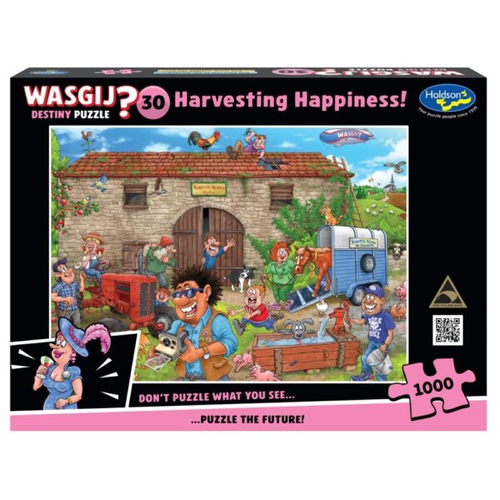 Wasgij No.30 Harvesting Happiness 1000 Piece Puzzle