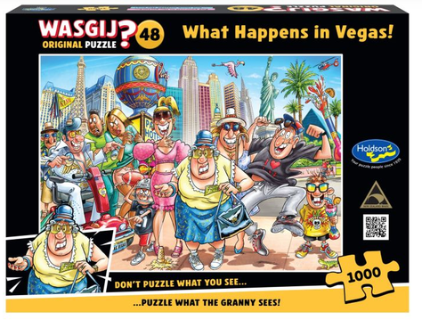 Wasgij No.48 What Happens In Vegas 1000 Piece Puzzle