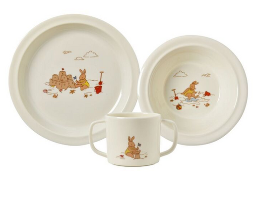 Bunnykins Melamine 3pc Set - Natural