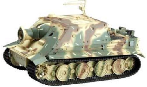 Easy Model Sturm Tiger  Ww11 1/72 Scale Assembled Model Tank