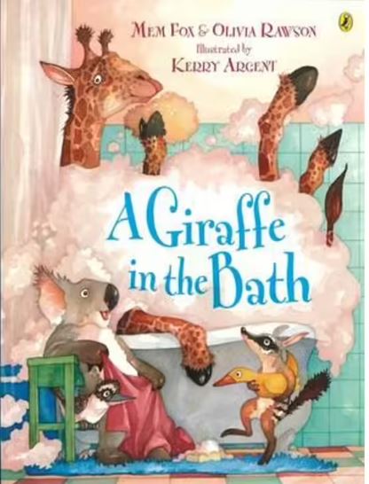 A Giraffe In The Bath Childrens Story Book