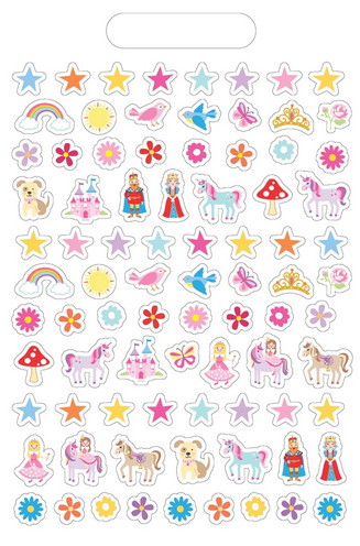 Unicorn Magic Dleuxe Colouring Pad A4 With Stickers
