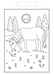 Unicorn Magic Dleuxe Colouring Pad A4 With Stickers