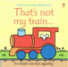 That's Not My Train... Touchy-feely Book