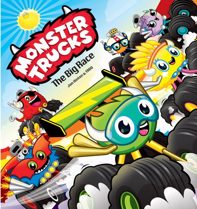 Monster Trucks Childrens Picture Book
