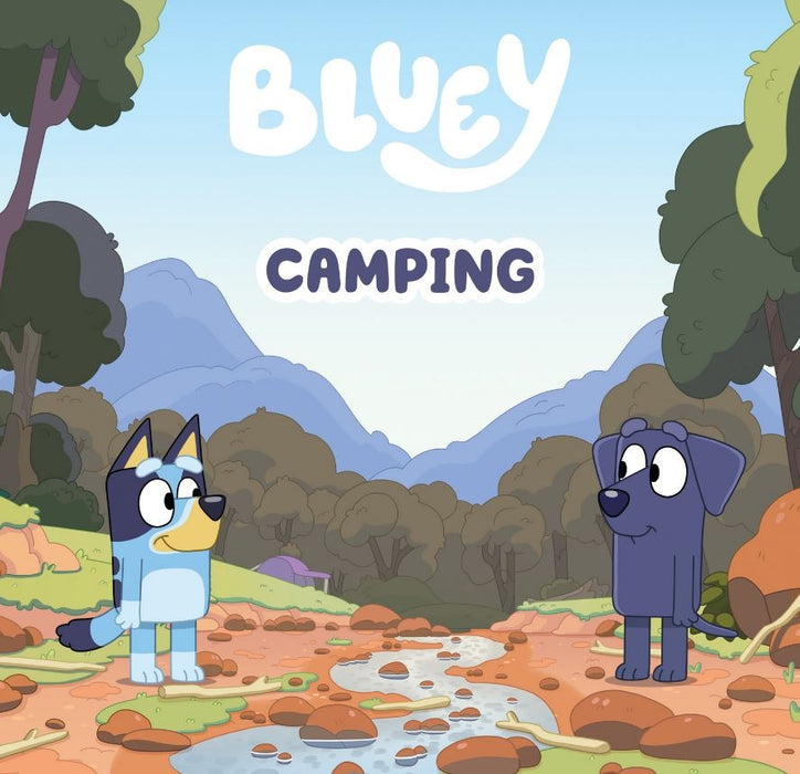 Bluey Camping Story Book