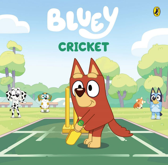 Bluey Cricket Hard Cover Story Picture Book