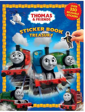 Thomas & Friends Sticker Book Treasurt With 350+ Reusable Stickers