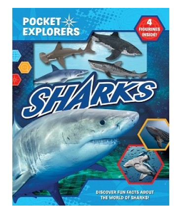 Pocket Explorers Sharks Book & Activity