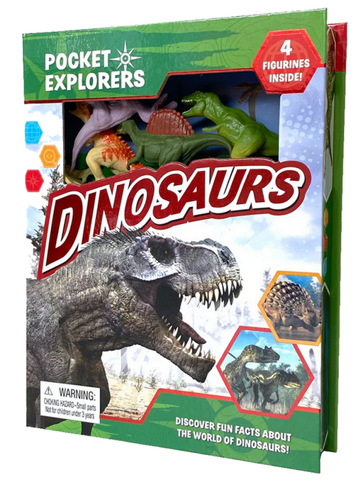 Dinosaurs Pocket Explorers Book & Activity 