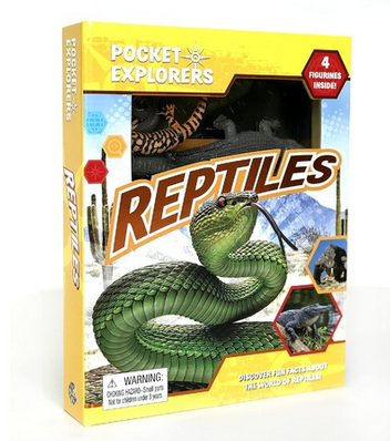Pocket Exlploreres Reptiles Book & Activity