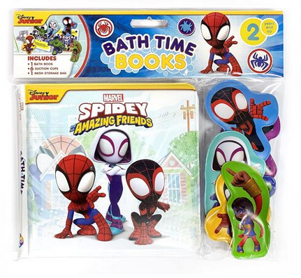 Spidey & Friends Bathtime Book