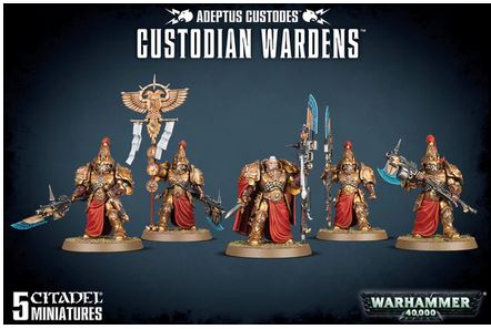 Warhammer 01-11 Adeptus Custoes Custodian Wardens