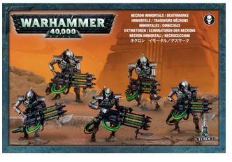 Warhammer 4-10 Necrons Immortals 2020