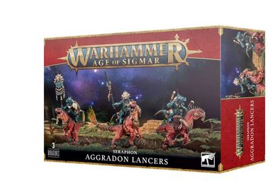 Warhammer 88-18 Seraphon Aggradon Lancers