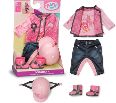 Babyborn Riding Outfit Fits 43cm Doll
