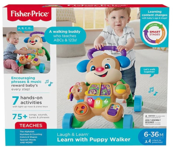 Fisher Price Laugh & Learn Smart Stages Puppy Walker