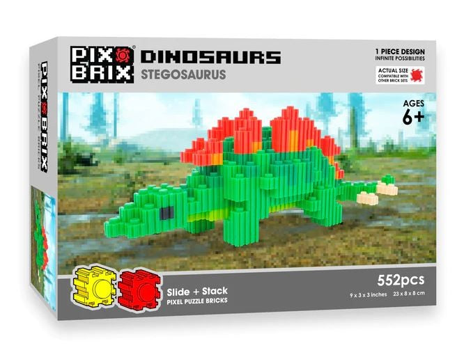 Pix Brix Dinosaurs Stegosaurus