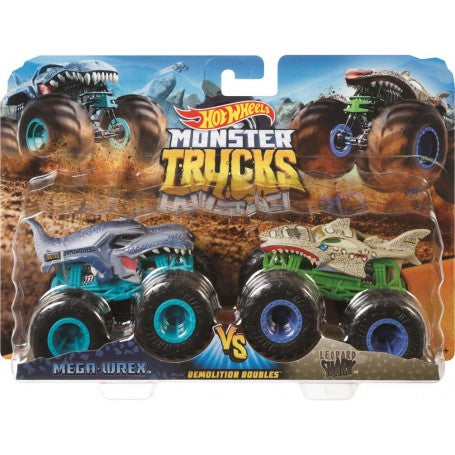 Hot Wheels Monster Trucks 1:64 Demolition 2 Pack Ass
