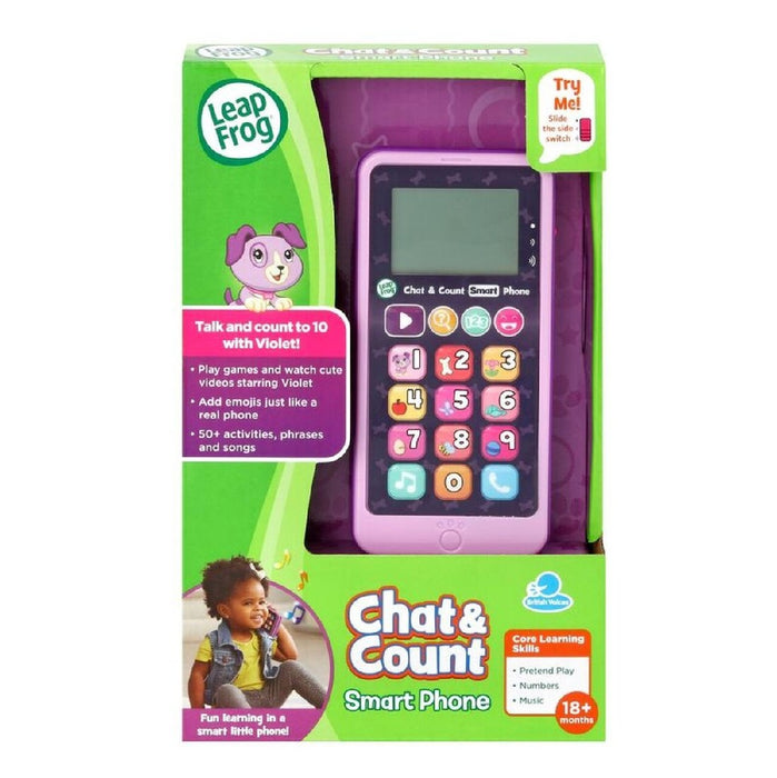 Leap Frog Violet Chat & Count Phone 18 Months+