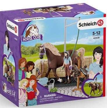 Schleich Washing Area With Emily & Luna