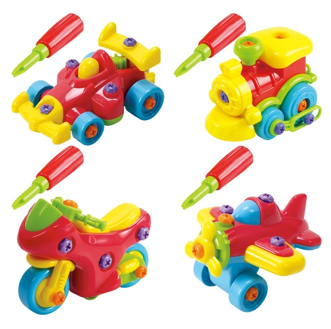 Playgo Junior Mechanic Train Take-a-part