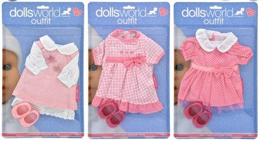 Dolls World Boutique Outfit & Shoes Assorted