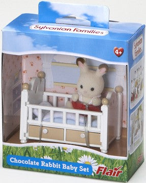 Sylvanian Families Chocolate Rabbit Baby Set