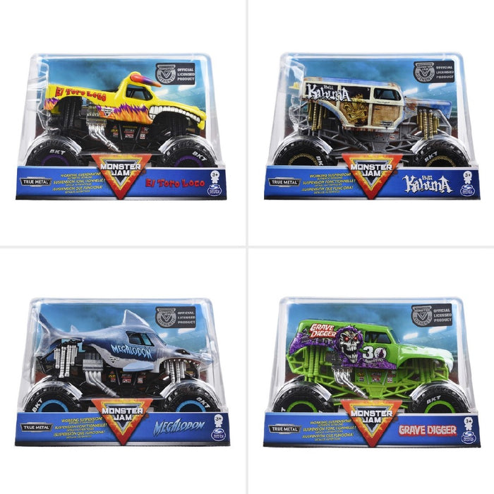 Monster Jam 1.24 Diecast Vehicle Assorted